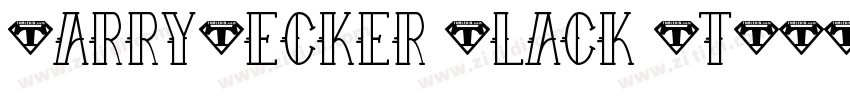 LarryBecker Black It字体转换